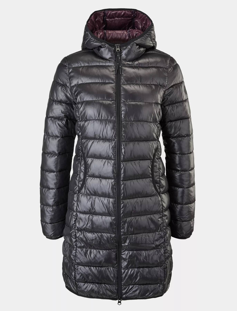 Pikowany płaszcz z kapturem s.Oliver XS