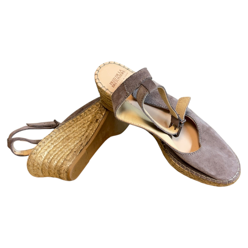 Fred De La Bretoniere SANDAŁY espadryle damskie 39