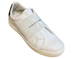 Calvin Klein Jeans Casual Cupsole Elastic Lth TRAMPKI wsuwane damskie 38