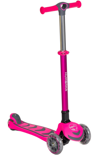 Hulajnoga trójkołowa dziecięca HUMBAKA Mini T różowa