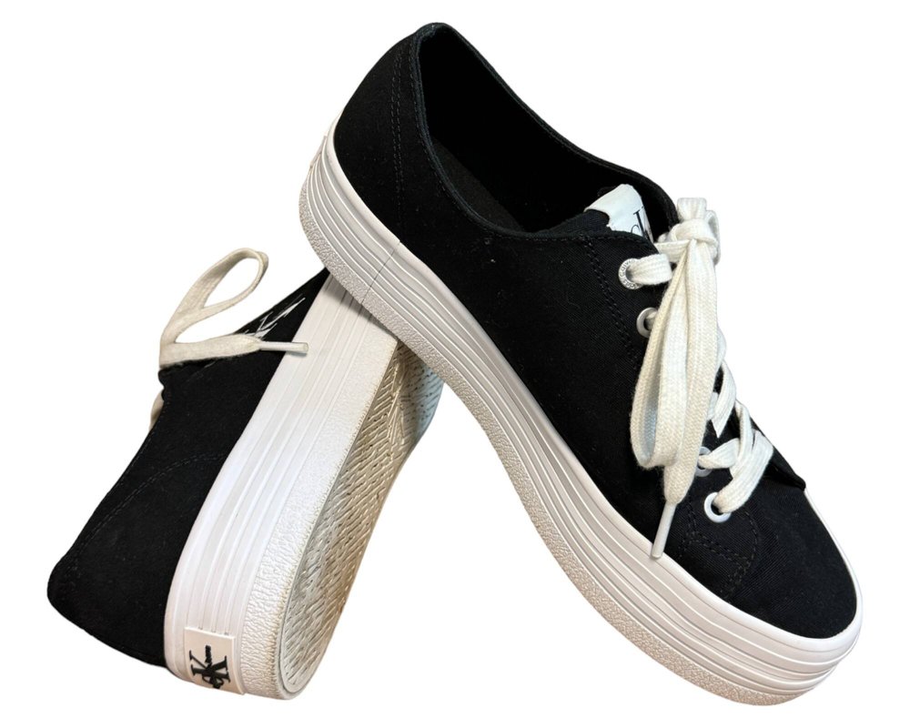 Calvin Klein Jeans Vulc Flatform Essential Mono TRAMPKI  damskie 39