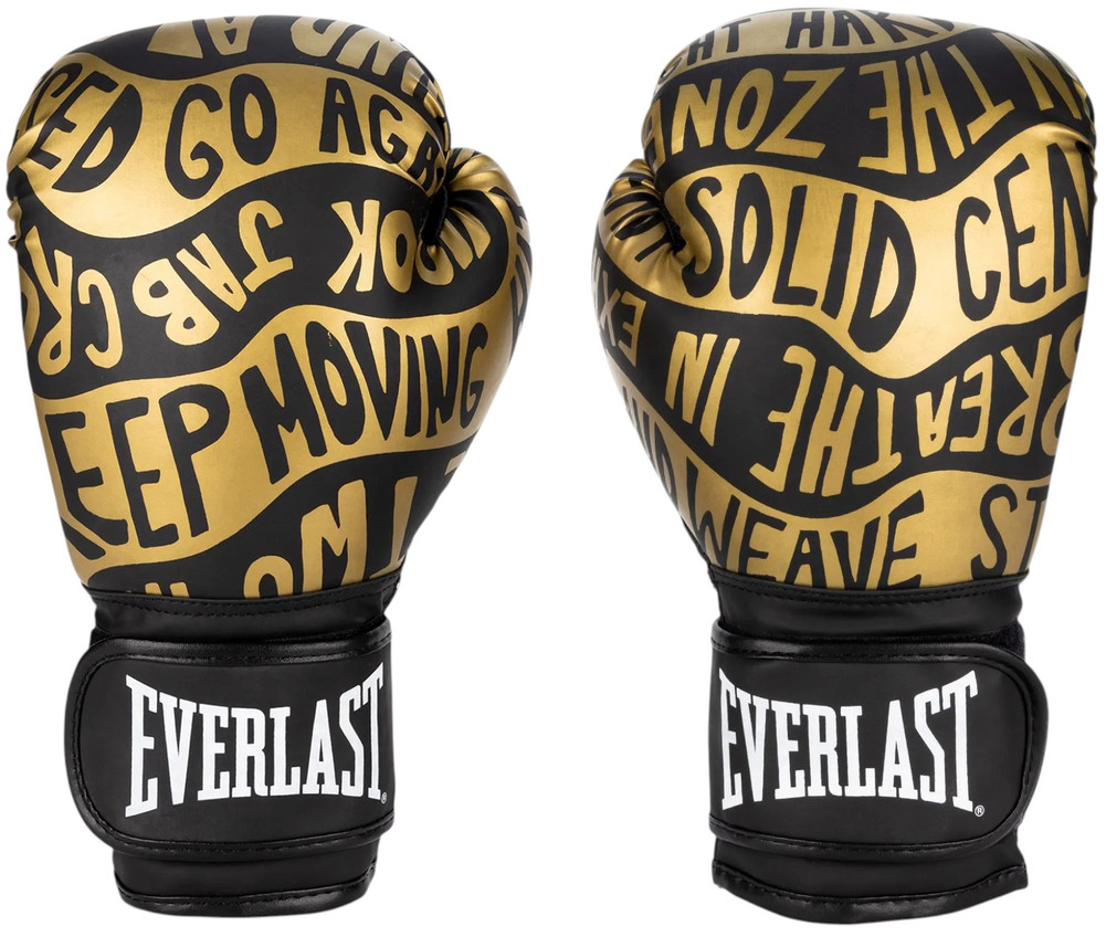 Rękawice bokserskie Everlast Spark EV2150 BLK/GLD 14oz