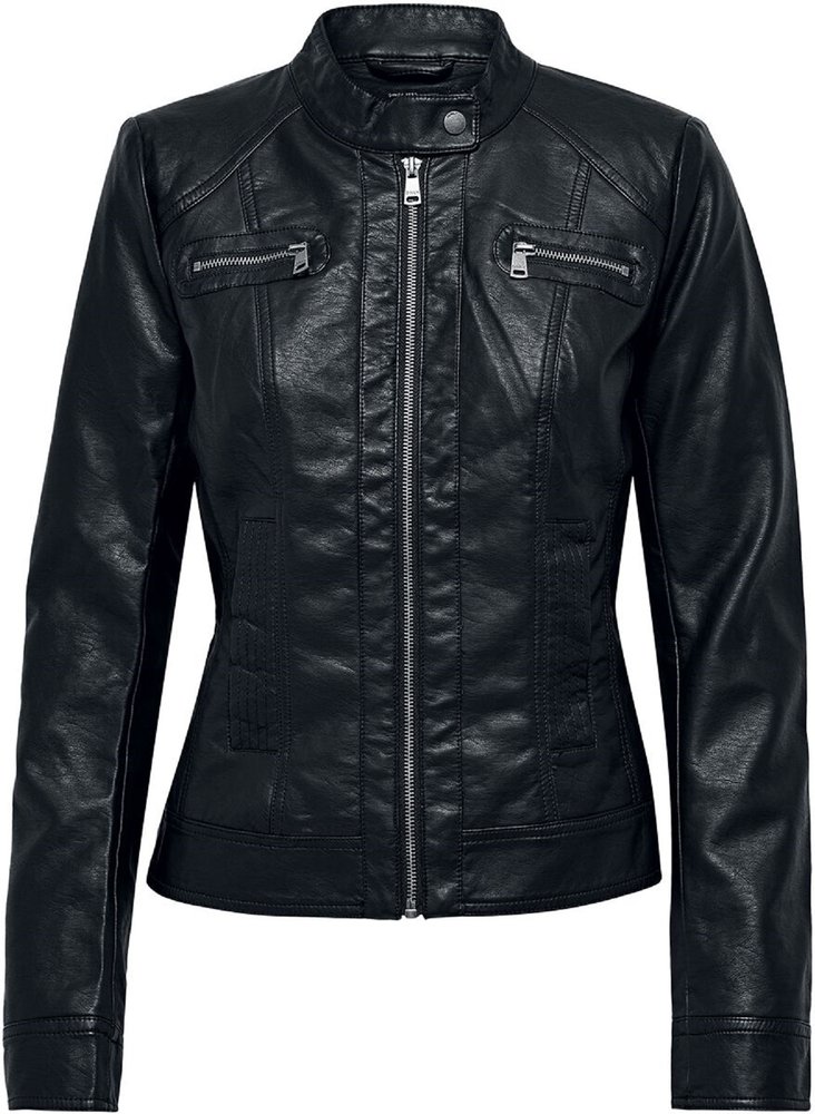 Kurtka Only Bandit Faux Leather Biker S  507812