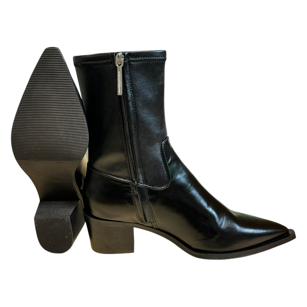 Calvin Klein Heel Cowboy BOTKI damskie 39