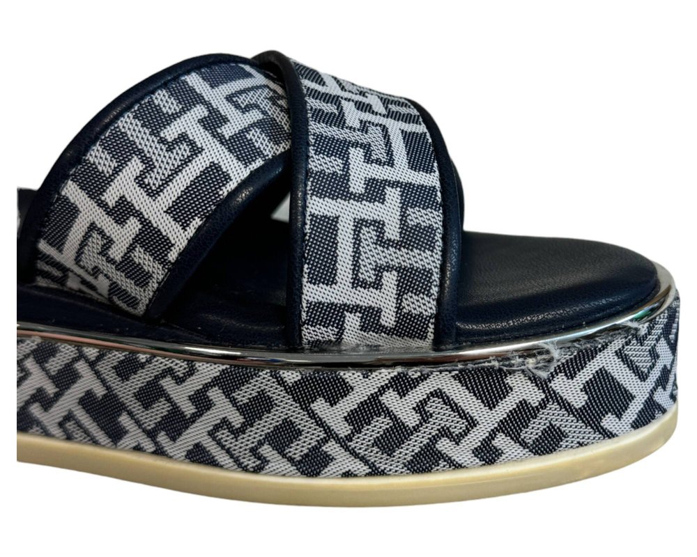 Tommy Hilfiger  Logo Oll Over Platform Sandal  SANDAŁY  dziecięce 35