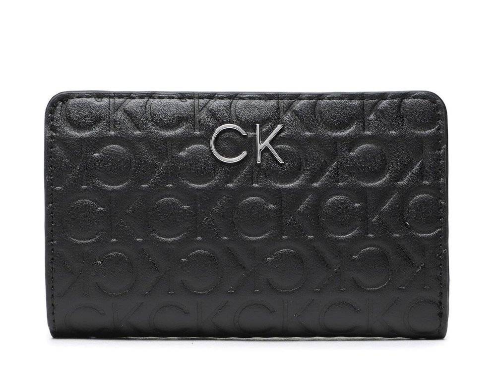 Portfel Calvin Klein Lock Bifold Wallet Emb Mono