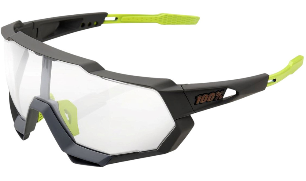 Okulary rowerowe 100% SPEEDTRAP Grey | Photochromic 