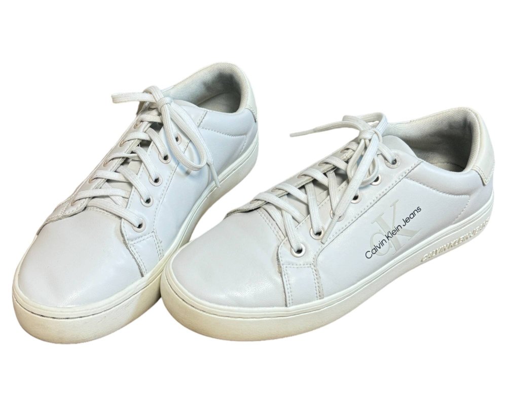 Calvin Klein Jeans Classic Cupsole Laceup Lth Wn TRAMPKI  damskie 38