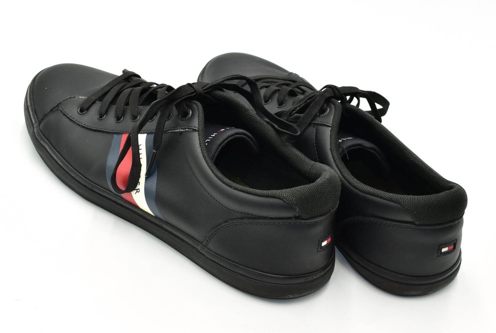 Tommy Hilfiger Essential Leather Vulcanised TRAMPKI męskie 44