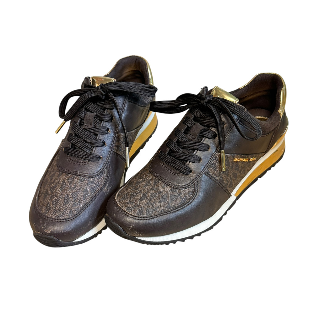 Michael Kors Allie Wrap Trainer BUTY SPORTOWE damskie 37