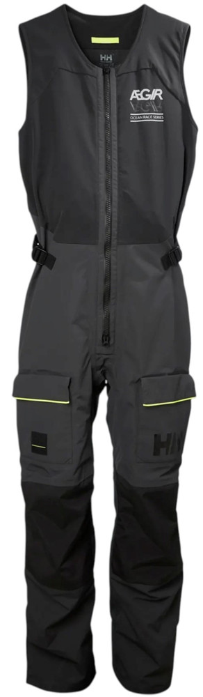 Kombinezon żeglarski męski Helly Hansen Aegir Race Salopette ebony L 