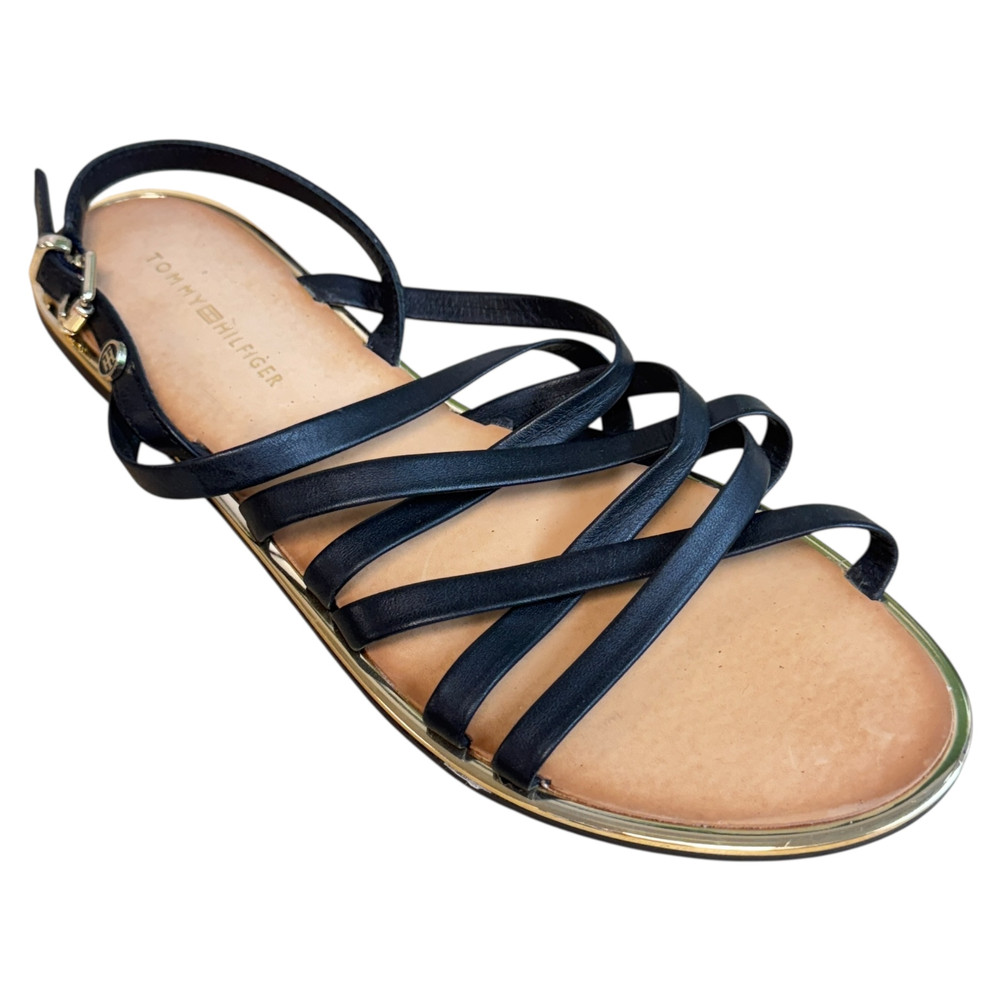 Tommy Hilfiger Strappy Flat SANDAŁY damskie 38
