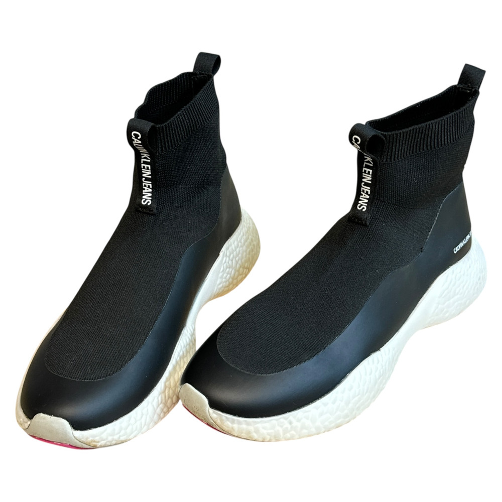 Calvin Klein Jeans Runner Sock Knit BUTY SPORTOWE wysokie damskie 39