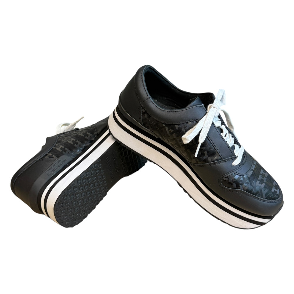 Tommy Hilfiger Jacquard Flatform BUTY SPORTOWE damskie 41