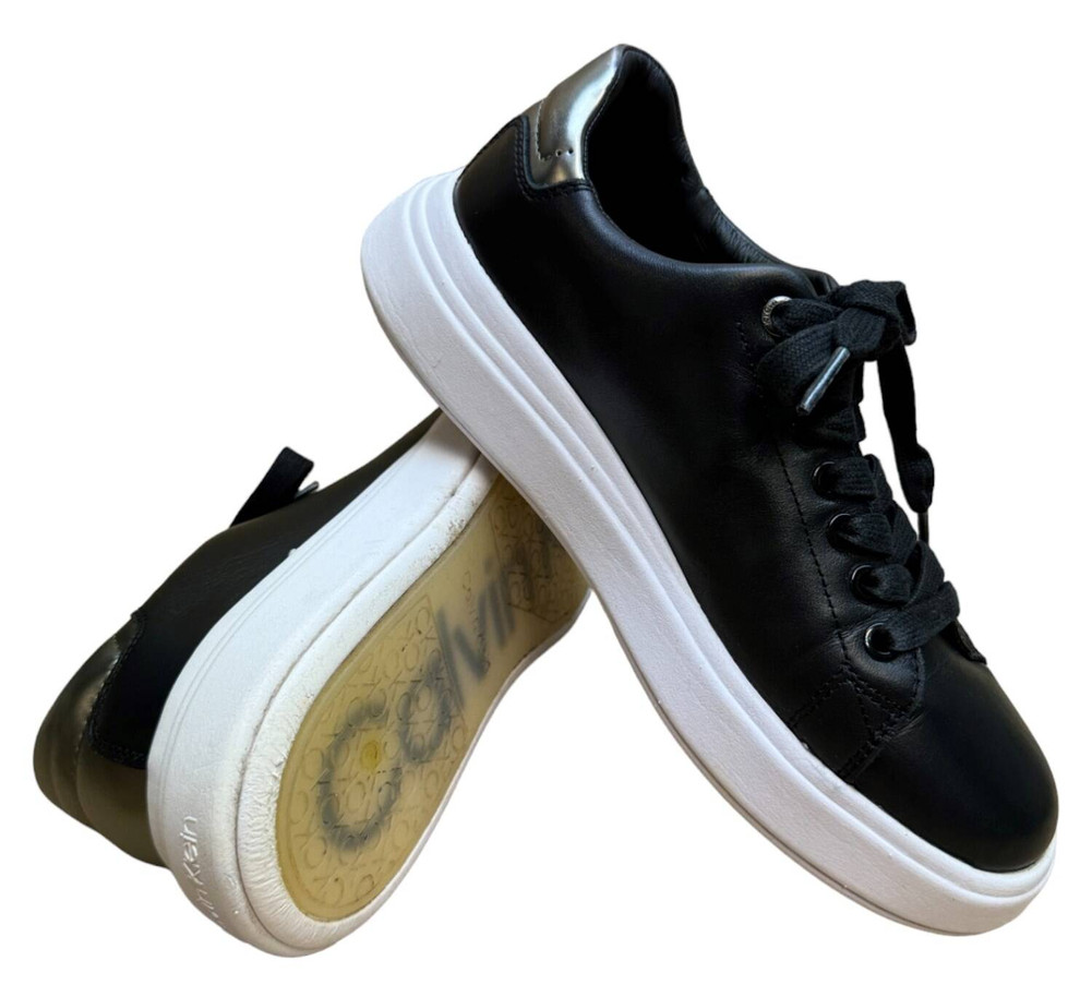 Calvin Klein Low Profile Sneaker Laceup Co TRAMPKI damskie 38