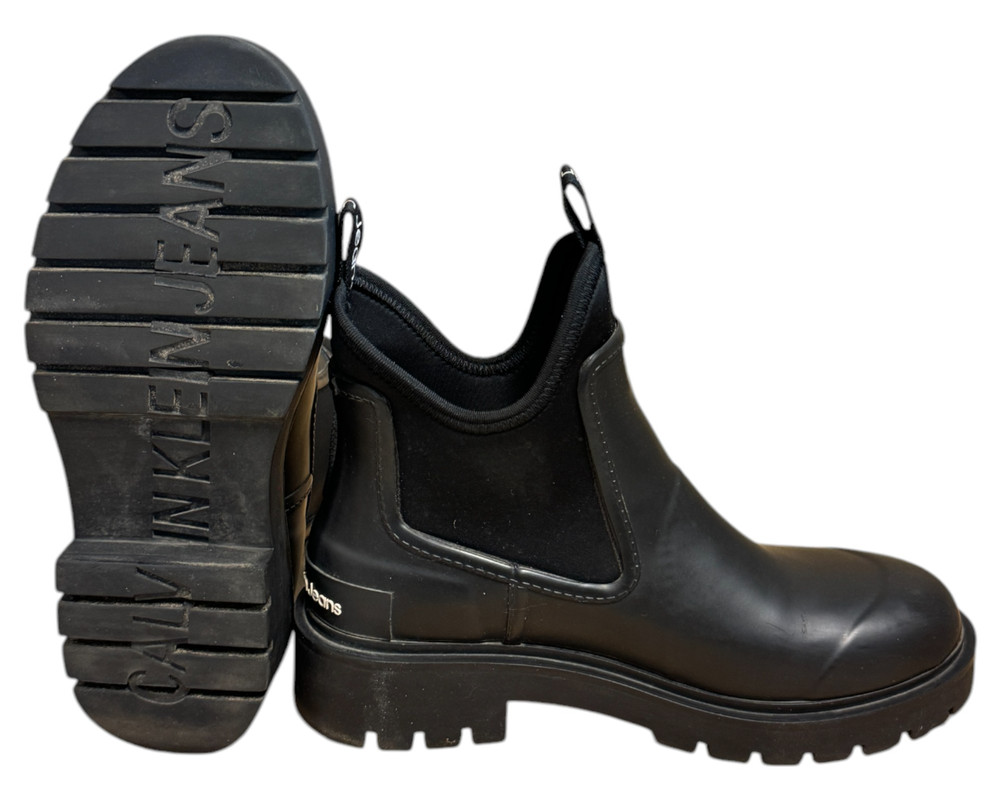 Calvin Klein Jeans Mid Rainboot Chelsea KALOSZE  damskie 37