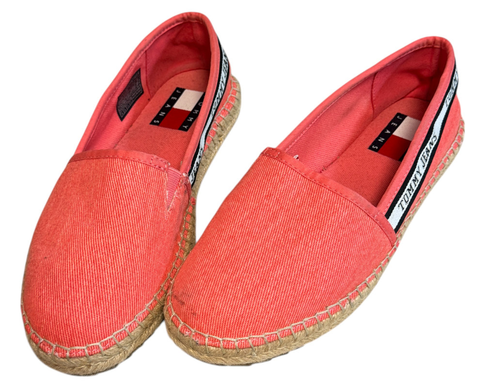Tommy Jeans Tjw Flatform  PÓŁBUTY espadryle damskie 38