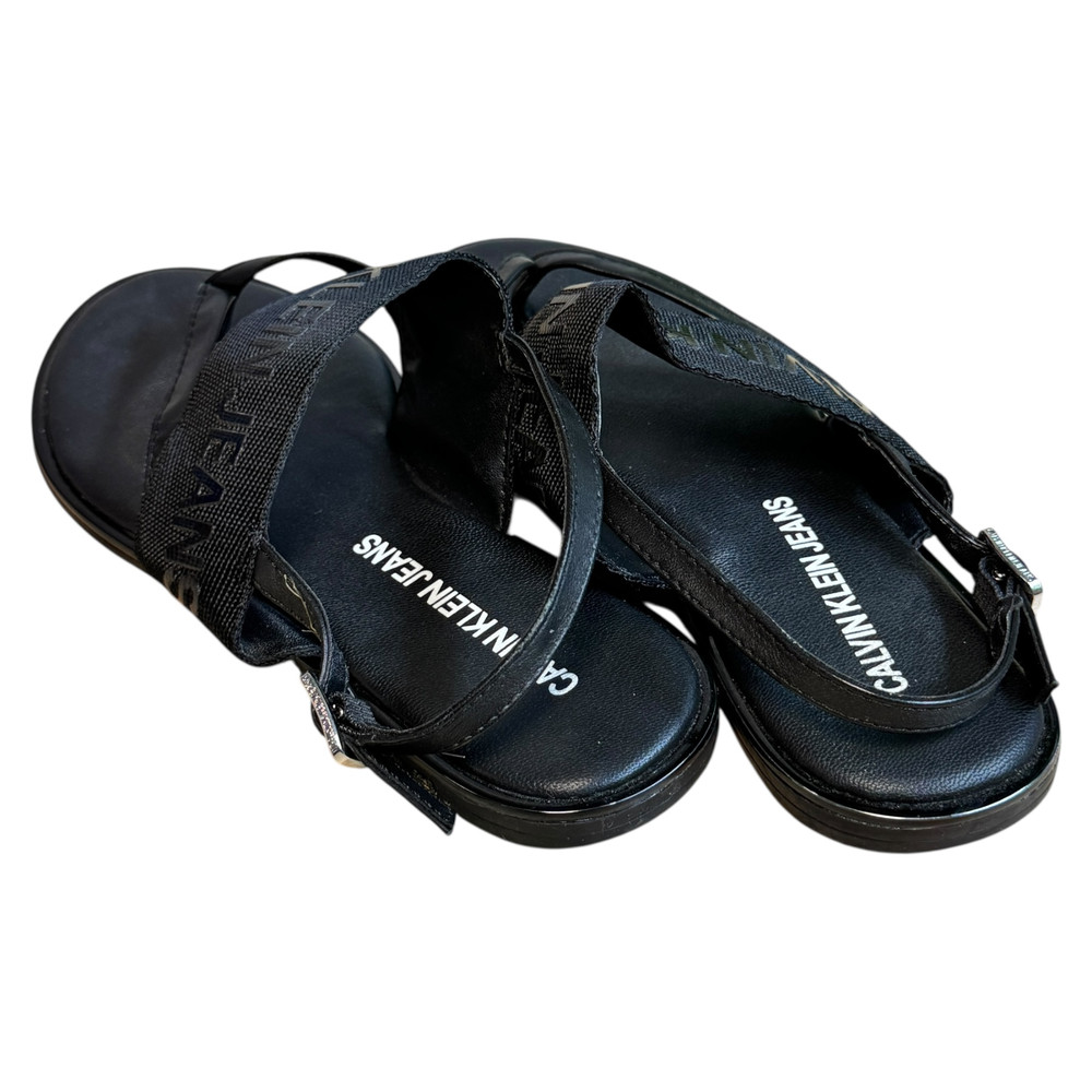 Calvin Klein Jeans Toe SANDAŁY japonki damskie 35