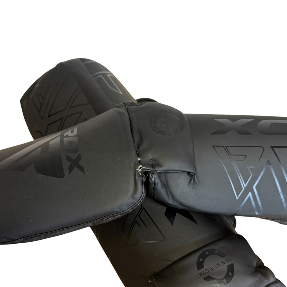 RDX Ochraniacze piszczeli F6 czarne SGR-F6MB