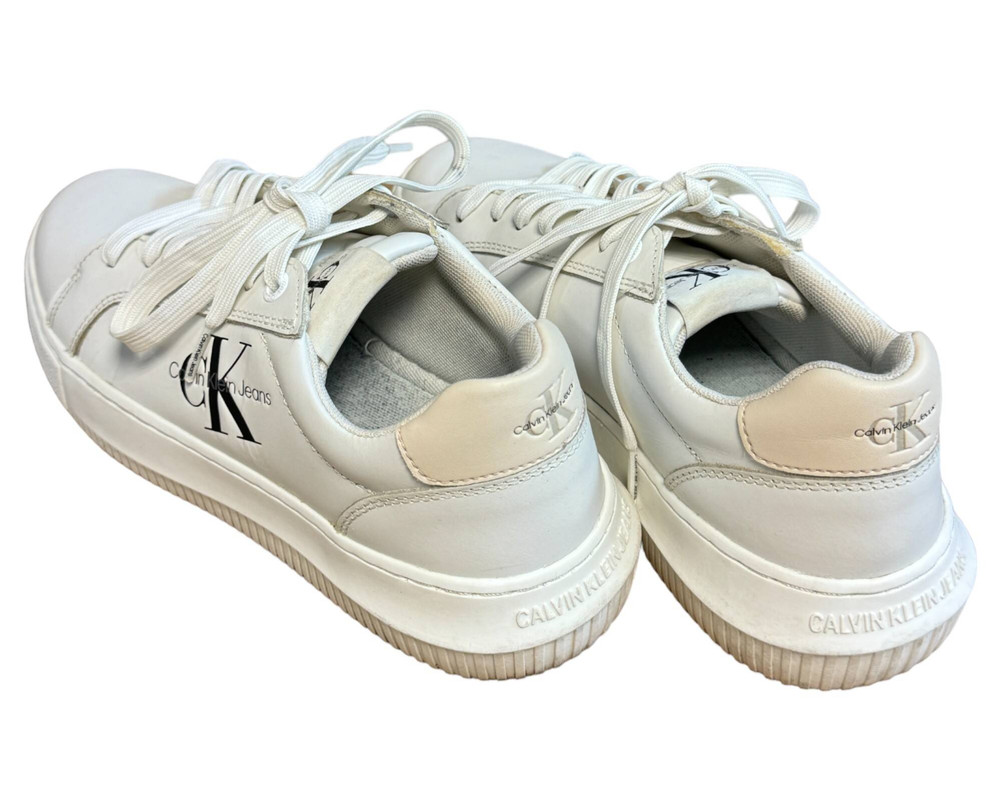 Calvin Klein Jeans Chunky Cupsole Laceup Mon Lth Wn TRAMPKI  damskie 38