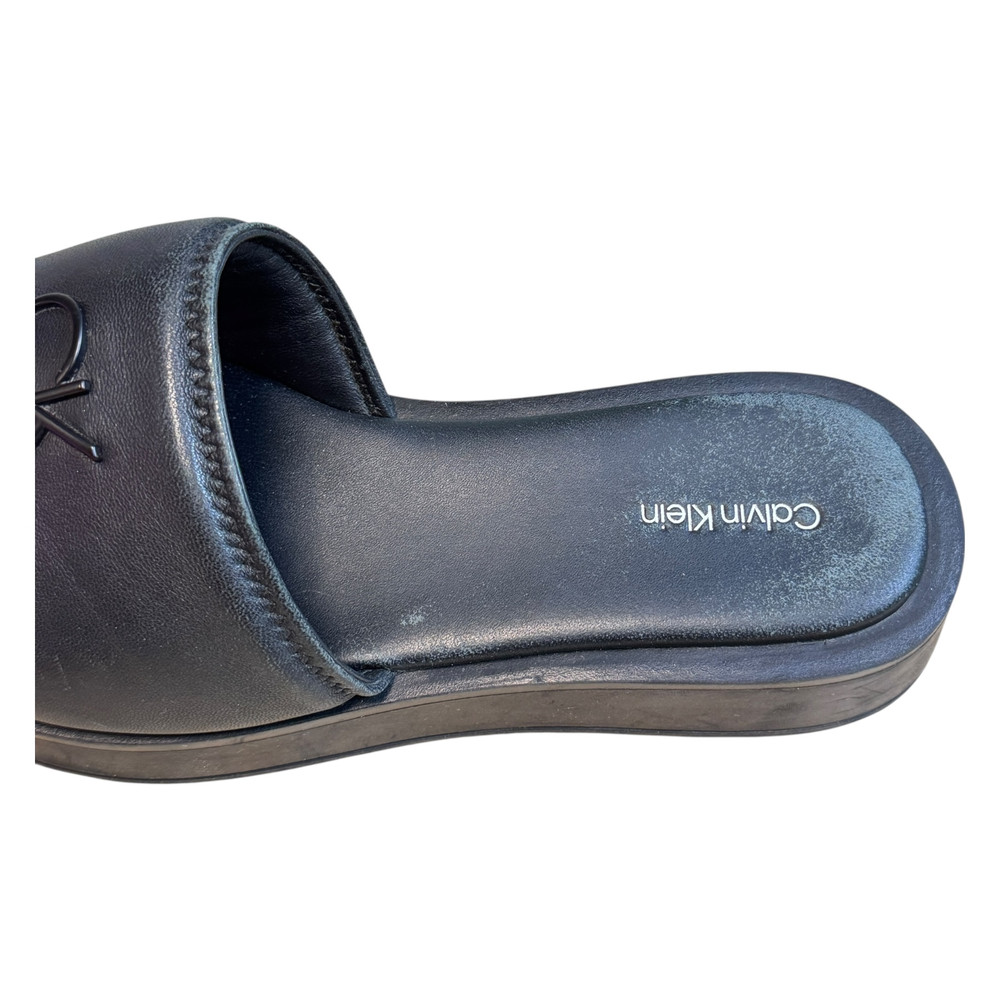 Calvin Klein Dress Flatform KLAPKI damskie 40