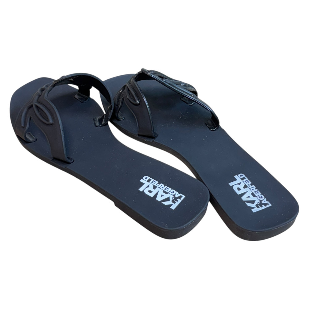 Karl Lagerfeld Jelly Slide KLAPKI damskie 38/37