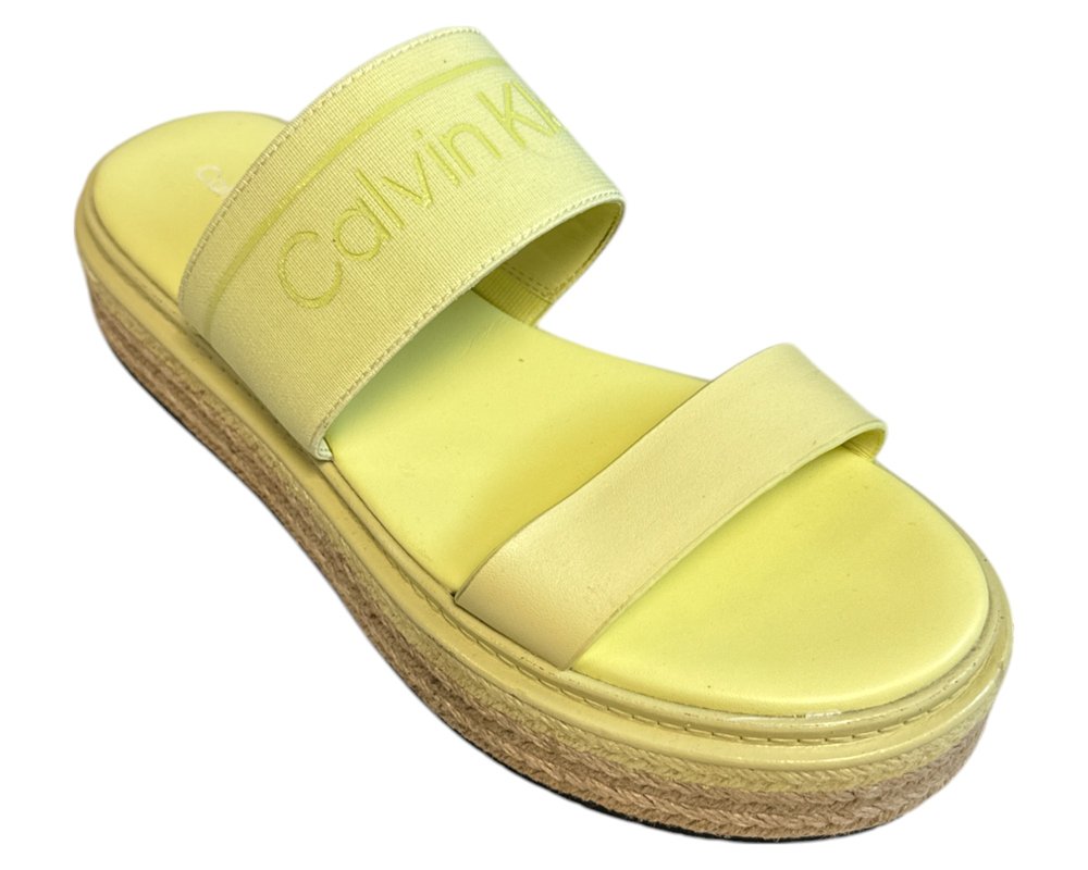 Calvin Klein Wedge Slide He  KLAPKI  damskie 39