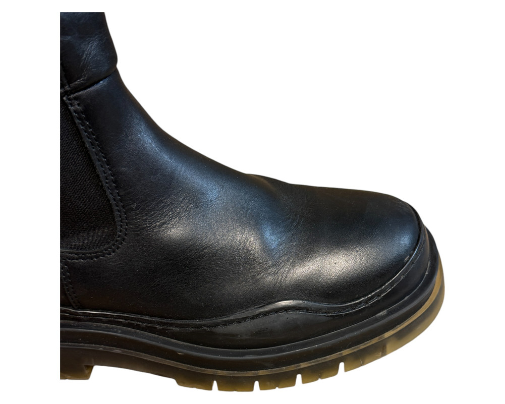 BOTKI Skórzane damskie 38