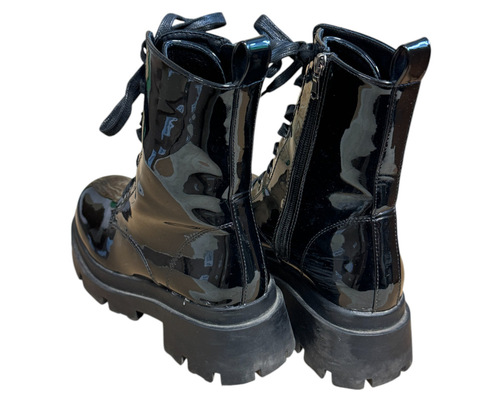 BOTKI Skórzane damskie 41