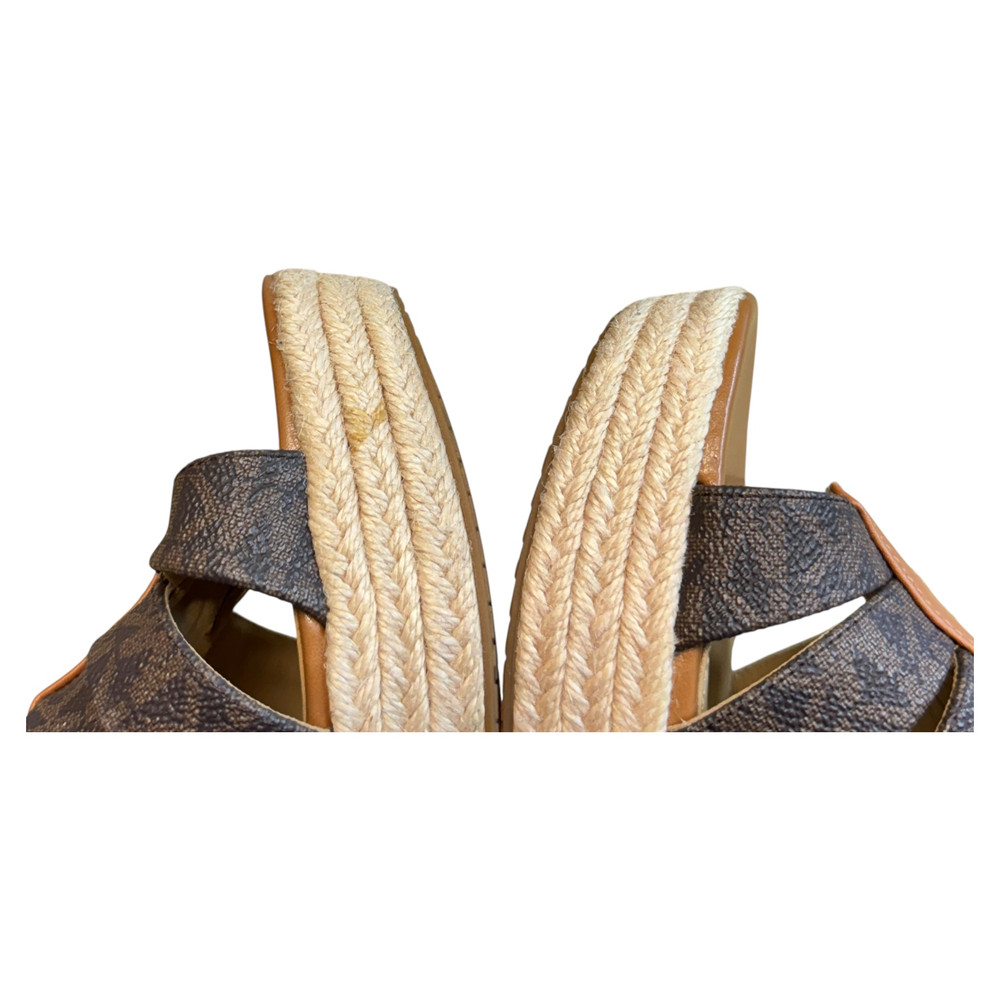 Michael Kors Berkley wedge SANDAŁY espadryle damskie 42.5/41