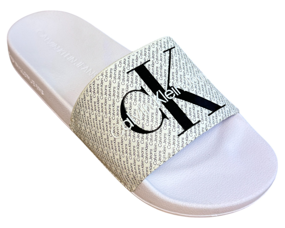 Calvin Klein Jeans Slide Aop Wn KLAPKI  damskie 39