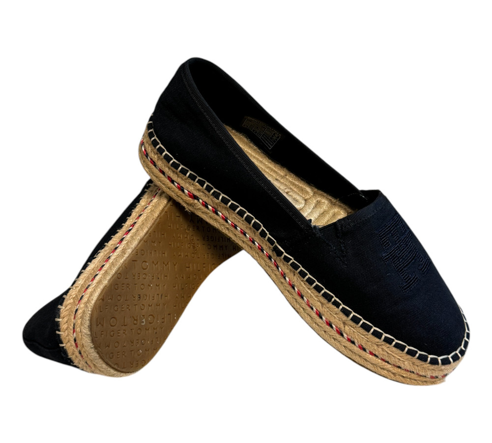 Tommy Hilfiger TH Embroidered Flatform PÓŁBUTY espadryle damskie 40