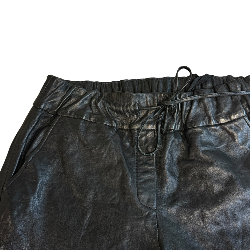 Freaky Nation spodnie skórzane damskie L