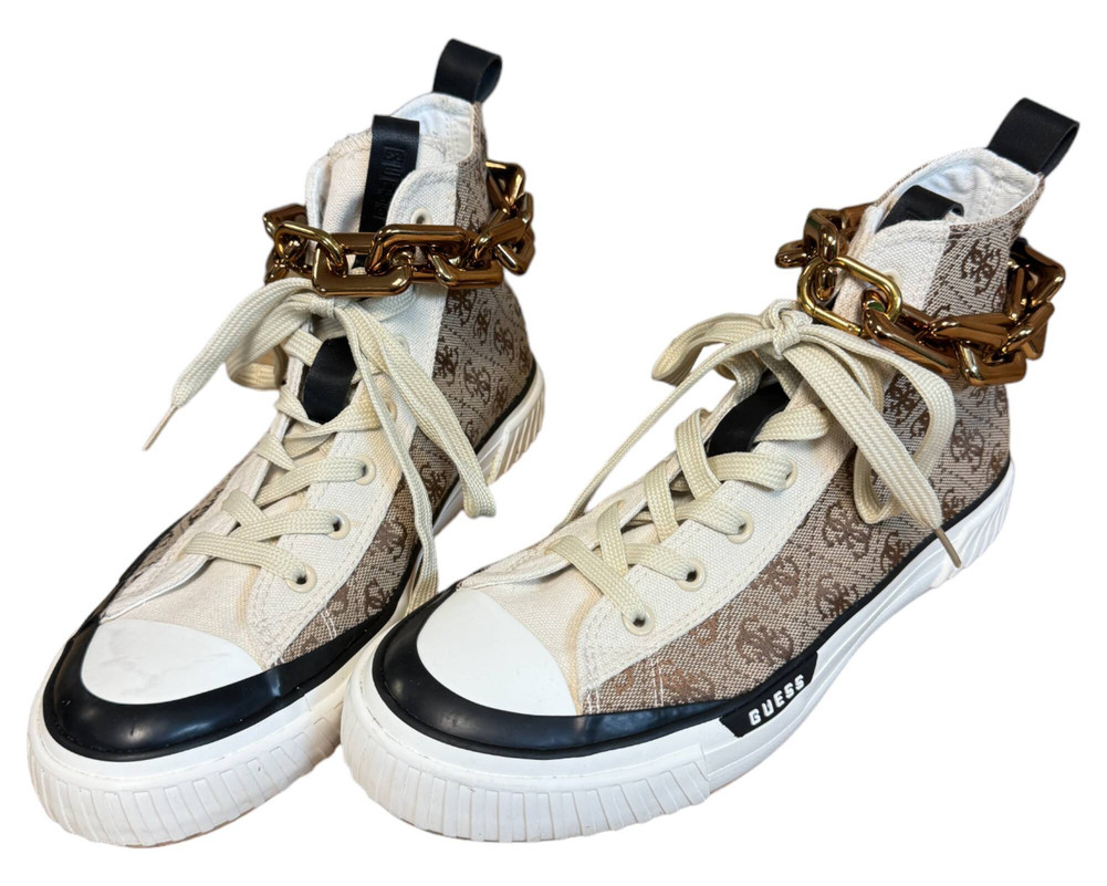 Guess BEIBR TRAMPKI wysokie damskie 38