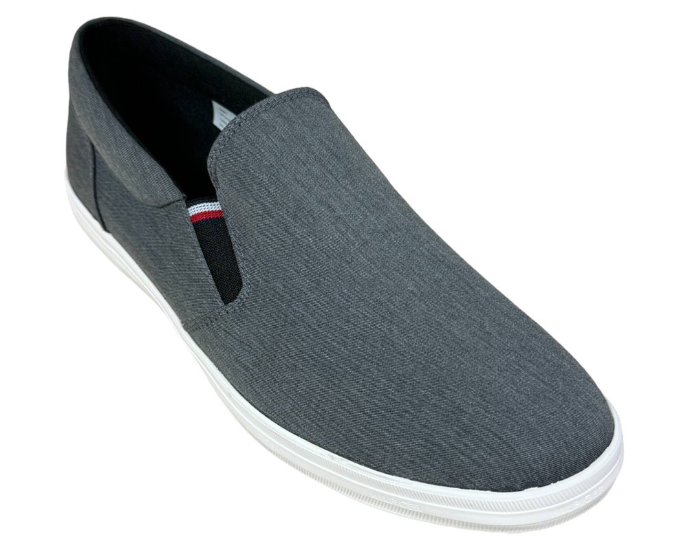 Tommy Hilfiger Essential Slip On Chambray Vulc TRAMPKI wsuwane męskie 44/43