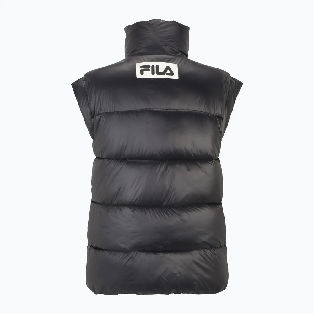 Bezrękawnik damski FILA Luzk Long Puffer Vest black XL