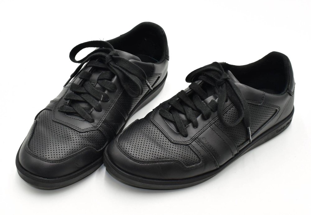 Calvin Klein Low Top Lace Up Lth TRAMPKI męskie 40