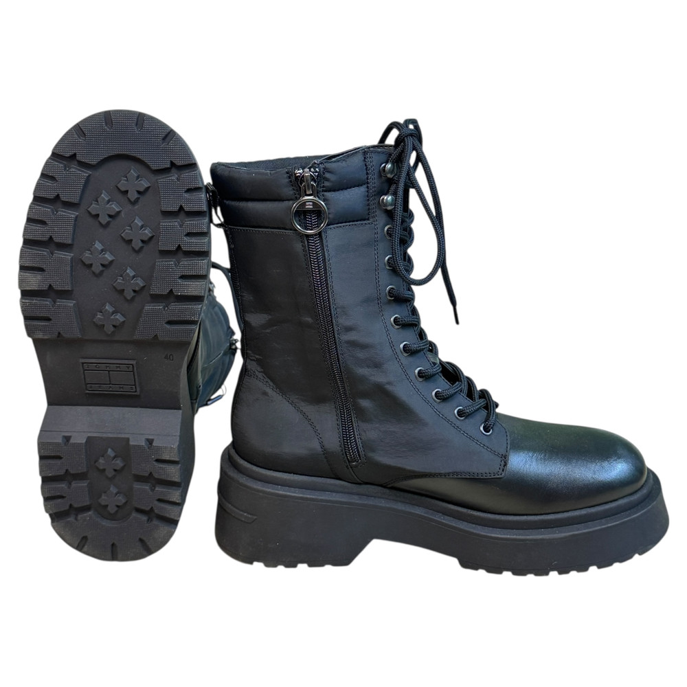 Tommy Jeans Tjw Lace Up Padded BOTKI damskie 41/40