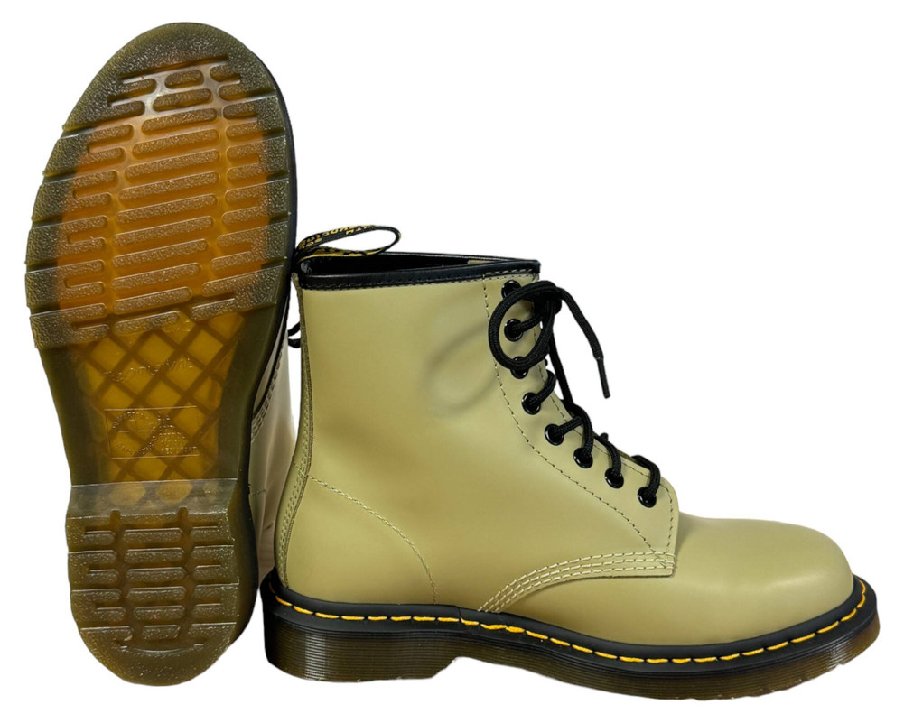 Dr. Martens 1460 OLIVE SMOOTH BOTKI  damskie 40