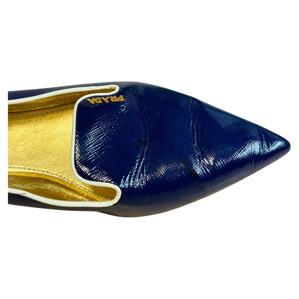 Prada PÓŁBUTY wsuwane damskie 37.5