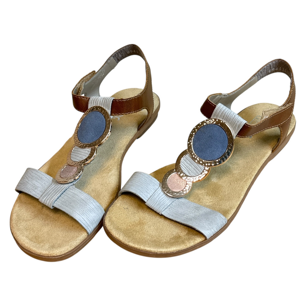 Rieker SANDAŁY damskie 38