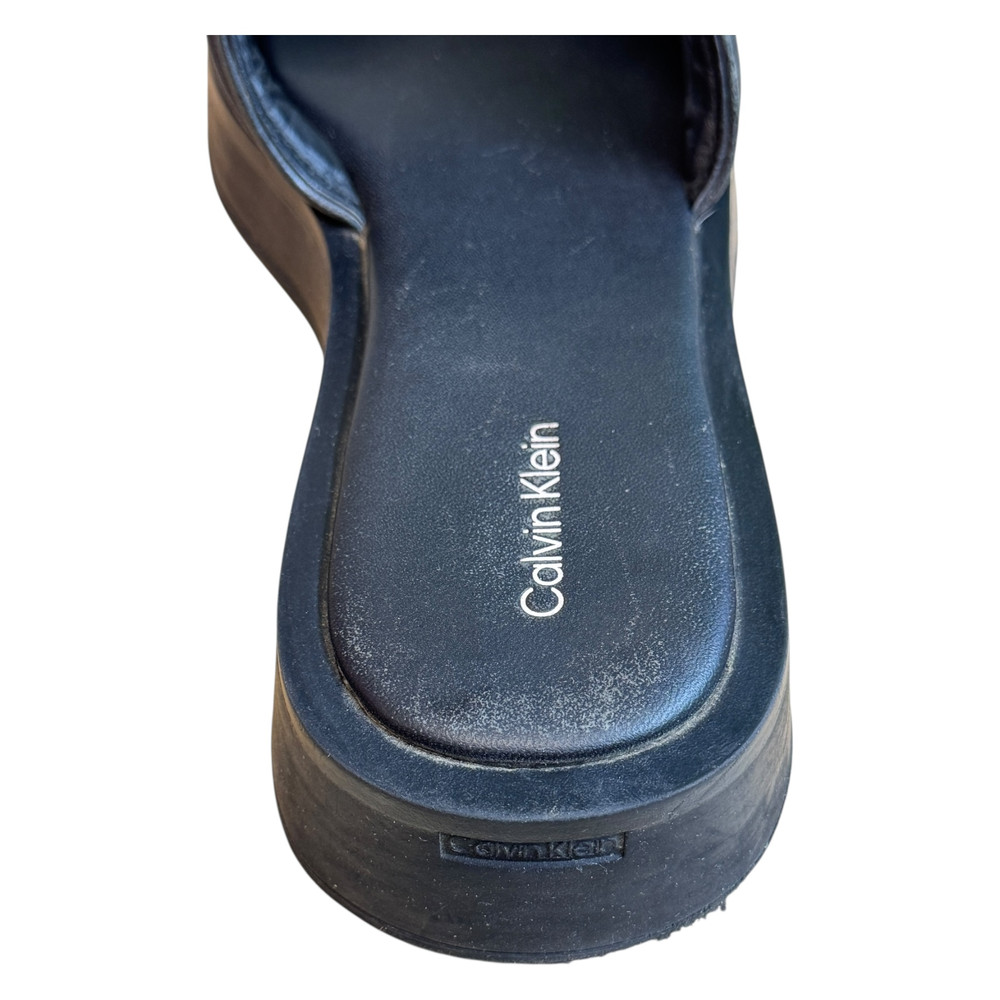 Calvin Klein Dress Flatform KLAPKI damskie 40