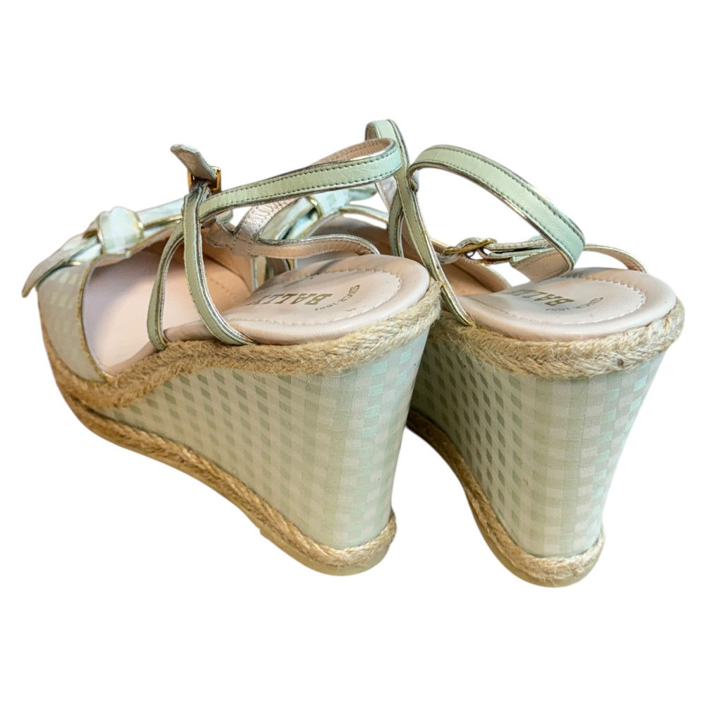 Bally SANDAŁY espadryle damskie 41