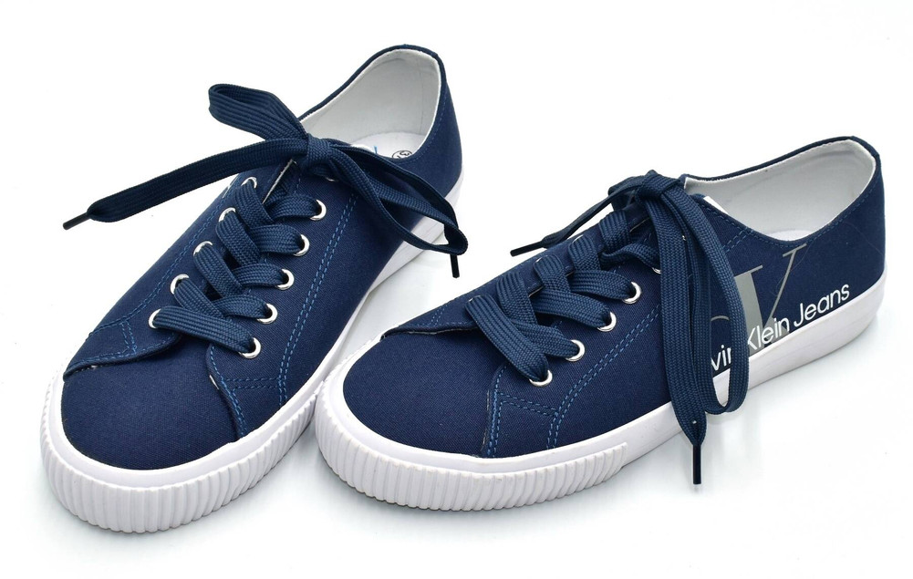 Calvin Klein Jeans Low Cut Lace-Up Sneaker TRAMPKI dziecięce 38/37