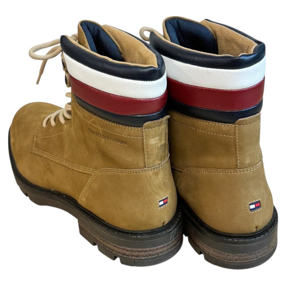Tommy Hilfiger Corporate Hilfiger Nubuck Boot BOTKI męskie 45/44