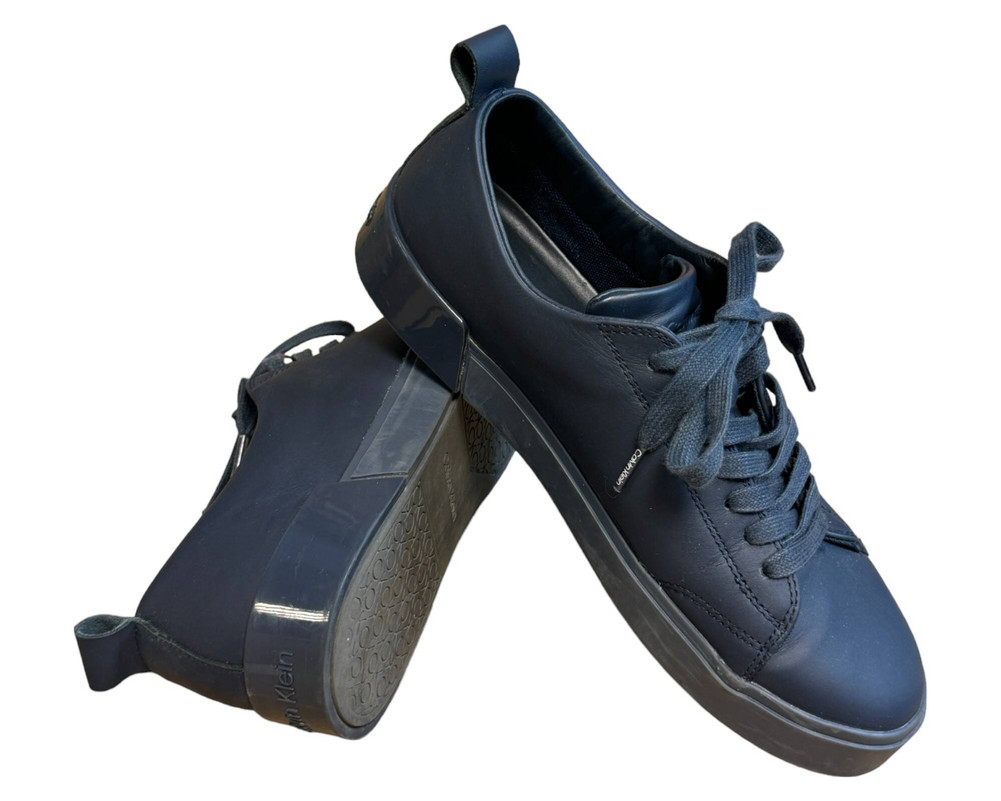 Calvin Klein Jeans  Low Top Lace Up Sm Lth TRAMPKI  damskie 40