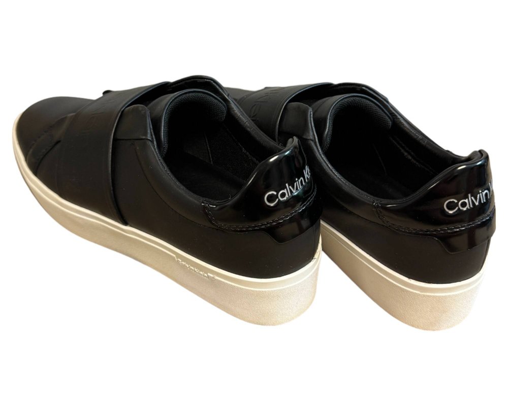 Calvin Klein Flatform Slip On-Hf Logo TRAMPKI wsuwane damskie 39