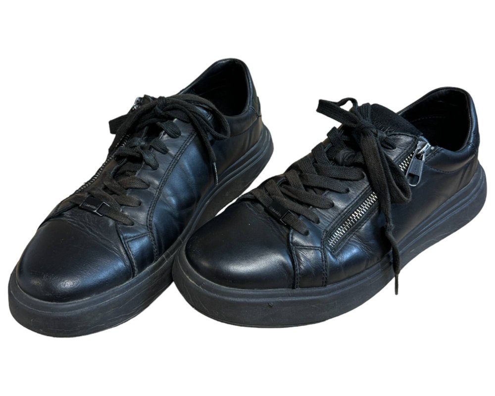 Calvin Klein Low Top Lace Up Zip TRAMPKI męskie 43