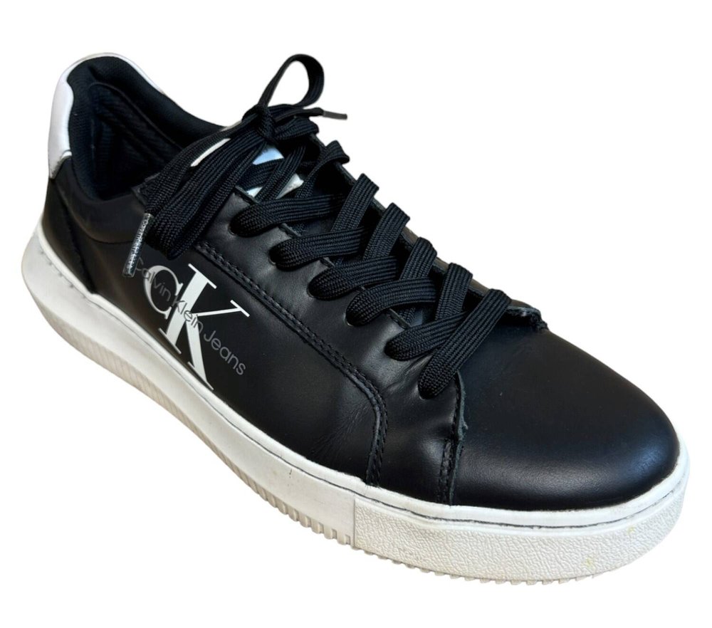 Calvin Klein Jeans Chunky Cupsole Laceup Mon Lth Wn TRAMPKI damskie 41