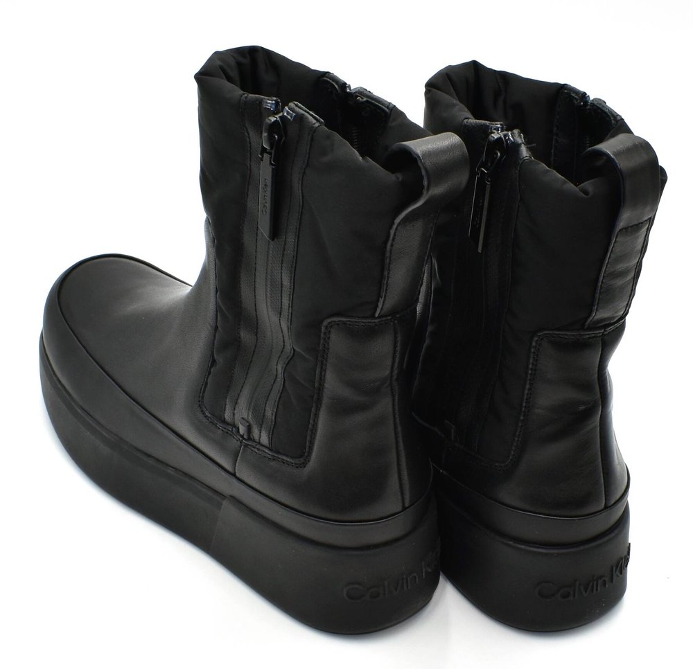 Calvin Klein Padded Nylon Ankle Boot BOTKI damskie 38/37